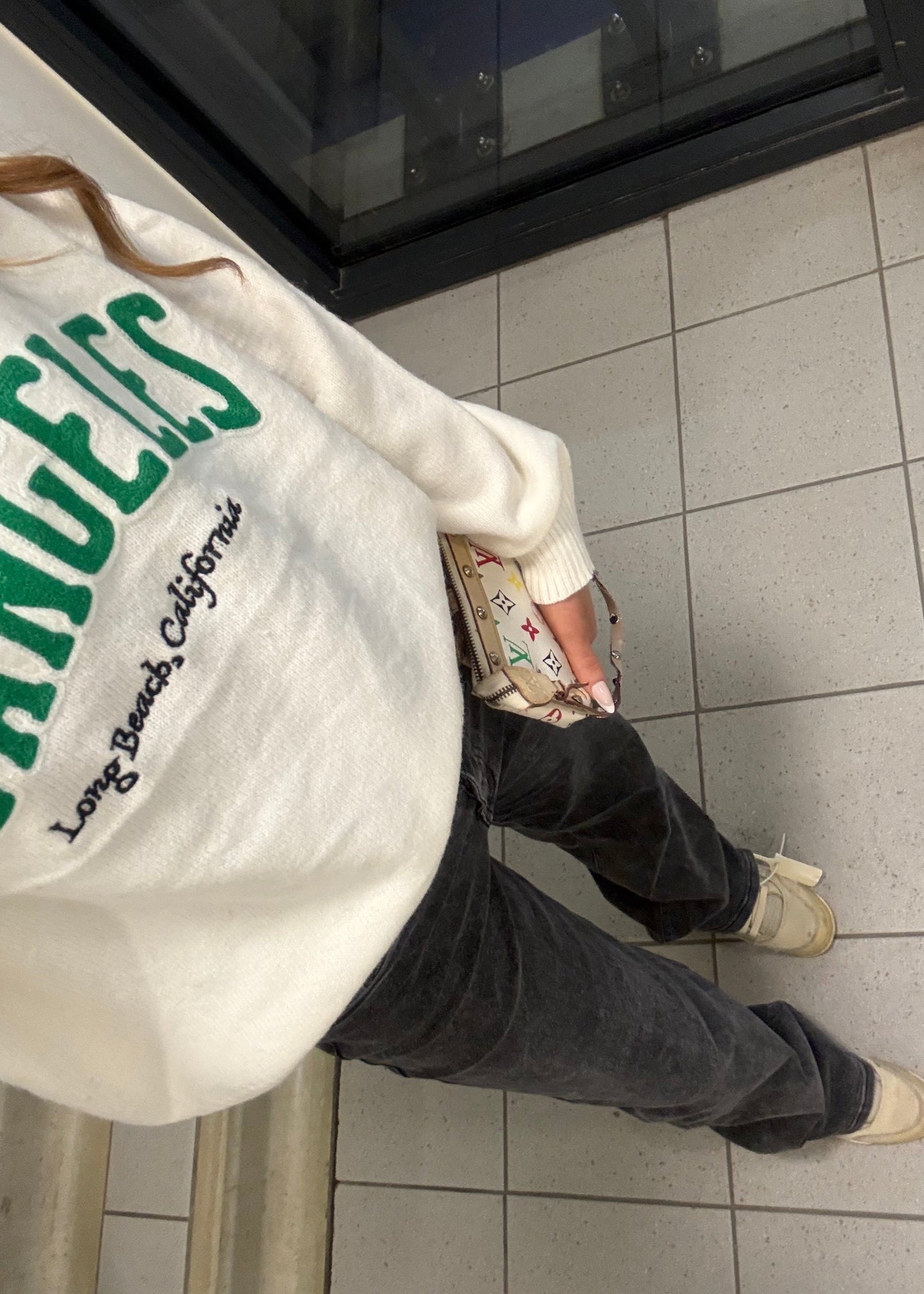 Los Angeles trui off white