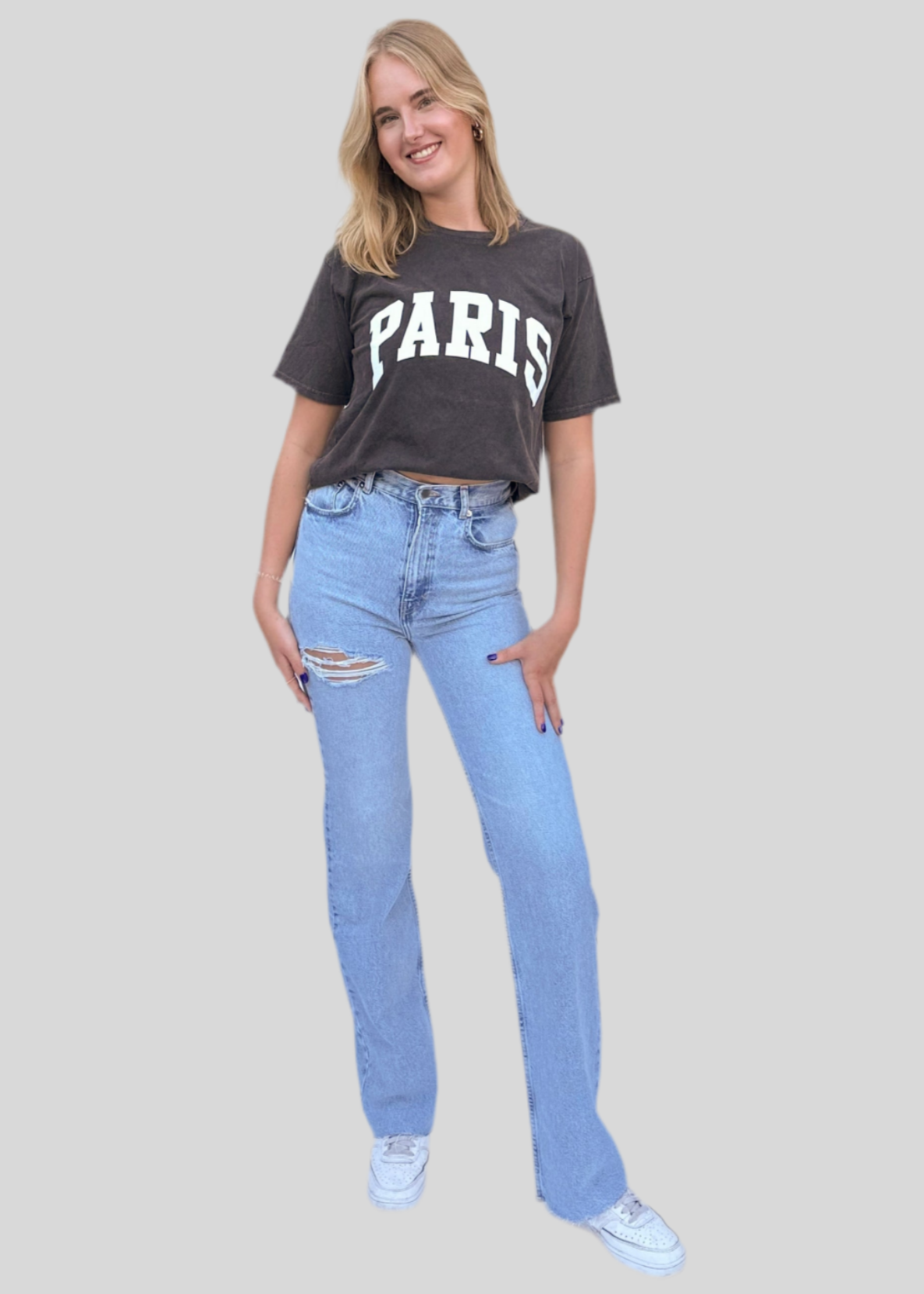 Jeans straight lange meiden