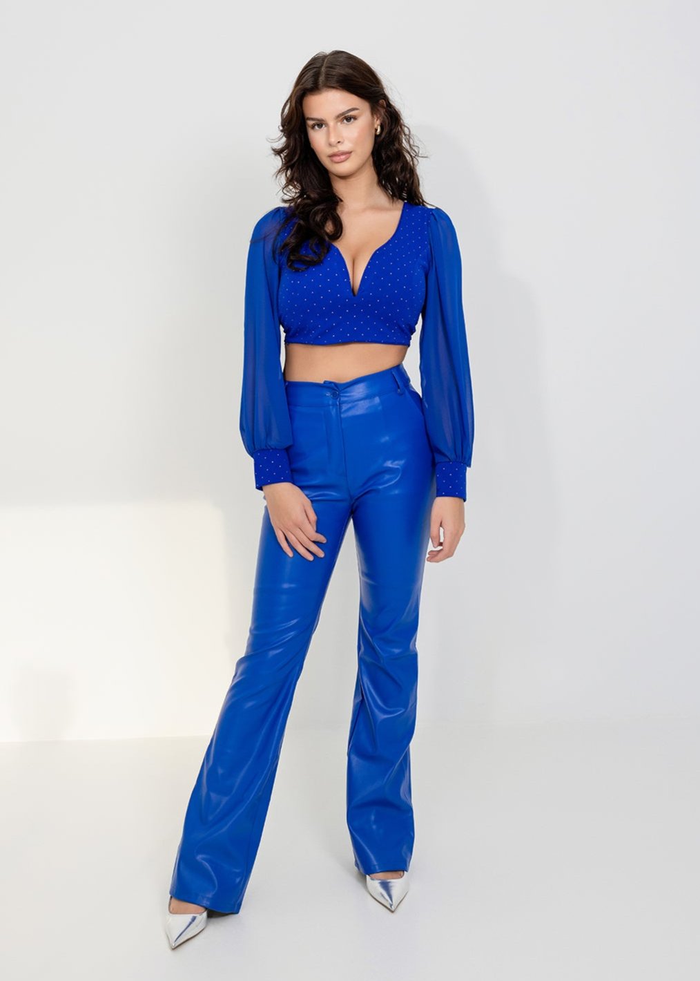 Leatherlook pants