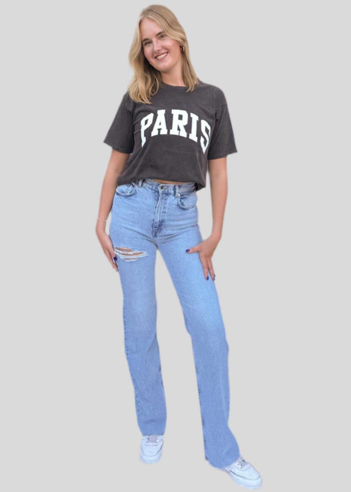 Jeans straight lange meiden