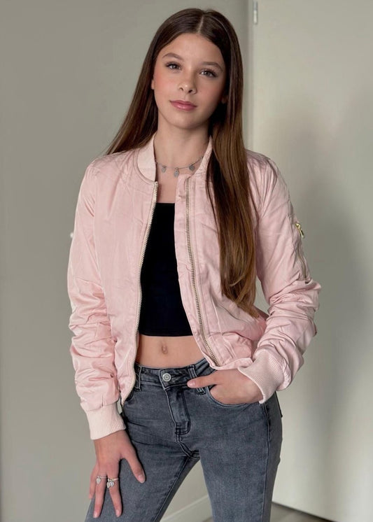 Bomberjasje zacht roze